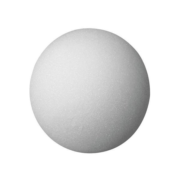 Tosafos Ball Styrofoam Shape; 2 in.; White - Pack of 12 TO1415992